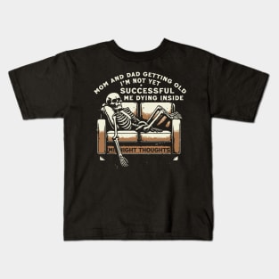 Mom & Dad Getting Old And I'm Not Yet Successful Kids T-Shirt